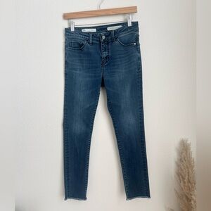 Pilcro and the Letterpress Script Skinny Jeans